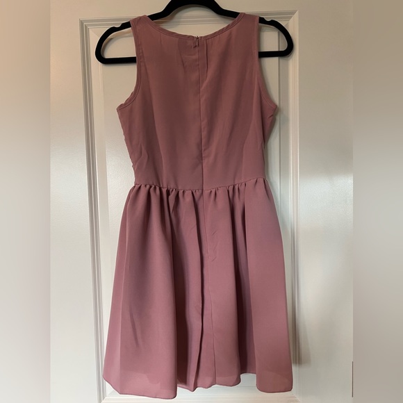 2/ $20 Dusty Rose Dress - Picture 3 of 5